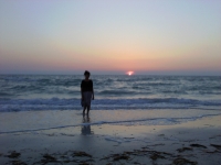 My first Clearwaterbeach Sunset