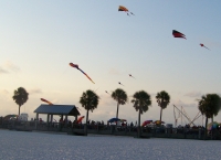 Kiting TampaBay flying kites in Clearwater! Come fly with us!