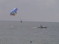 Para Sailing at Clearwater Beach!