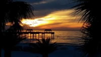 Sunset Clearwater beach